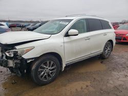 Salvage cars for sale at Kansas City, KS auction: 2015 Infiniti QX60