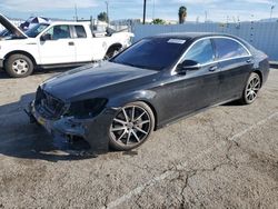 Mercedes-Benz salvage cars for sale: 2020 Mercedes-Benz S 560