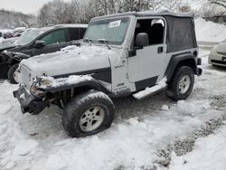 Jeep Wrangler salvage cars for sale: 2006 Jeep Wrangler / TJ Sport