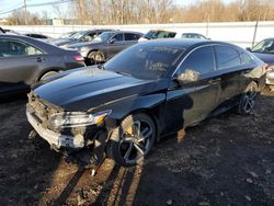 Honda salvage cars for sale: 2019 Honda Accord Sport