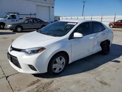 Salvage cars for sale from Copart Farr West, UT: 2015 Toyota Corolla L