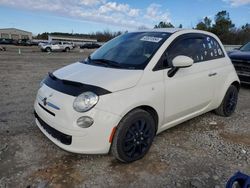 Salvage cars for sale at Memphis, TN auction: 2014 Fiat 500 POP