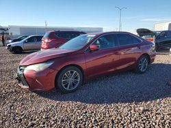 Salvage cars for sale from Copart Phoenix, AZ: 2015 Toyota Camry LE