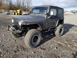 Salvage cars for sale at Marlboro, NY auction: 1998 Jeep Wrangler / TJ SE