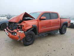 Salvage cars for sale at San Antonio, TX auction: 2018 Toyota Tacoma Double Cab