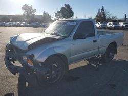 Salvage cars for sale at San Martin, CA auction: 2002 Toyota Tacoma