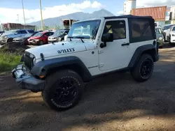 Salvage cars for sale at Kapolei, HI auction: 2015 Jeep Wrangler Sport