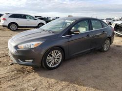 Salvage cars for sale from Copart Amarillo, TX: 2018 Ford Focus Titanium