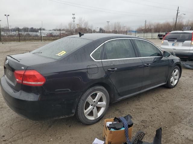 2012 Volkswagen Passat SE