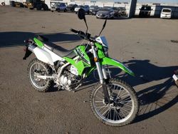 Salvage Motorcycles for sale at auction: 2023 Kawasaki KLX300 D