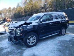 Chevrolet salvage cars for sale: 2017 Chevrolet Tahoe C1500  LS
