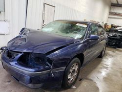 Salvage cars for sale from Copart New Orleans, LA: 2002 Chevrolet Impala LS