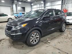 KIA Sportage salvage cars for sale: 2015 KIA Sportage LX