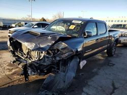 Salvage cars for sale from Copart Littleton, CO: 2021 Toyota Tacoma Double Cab