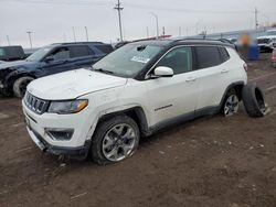 Salvage cars for sale at Greenwood, NE auction: 2020 Jeep Compass Limited