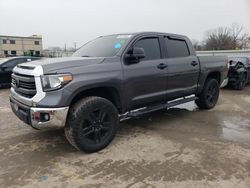 Salvage trucks for sale at Wilmer, TX auction: 2015 Toyota Tundra Crewmax SR5