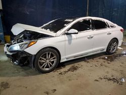 Salvage cars for sale from Copart Woodhaven, MI: 2017 Hyundai Sonata Sport