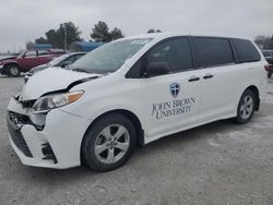 Salvage cars for sale from Copart Prairie Grove, AR: 2019 Toyota Sienna