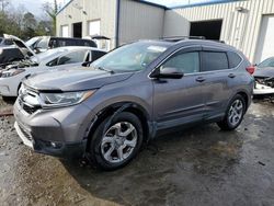 Salvage cars for sale at Savannah, GA auction: 2018 Honda CR-V EX