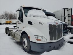 Salvage trucks for sale at Elgin, IL auction: 2019 Peterbilt 579