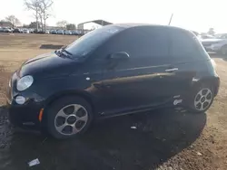 Salvage cars for sale at San Martin, CA auction: 2013 Fiat 500 Electric