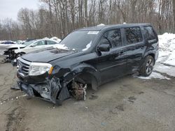 Salvage cars for sale from Copart East Granby, CT: 2015 Honda Pilot SE