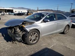Salvage cars for sale from Copart Sun Valley, CA: 2015 Toyota Camry LE