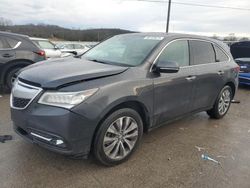 Salvage cars for sale from Copart Lebanon, TN: 2016 Acura MDX Technology