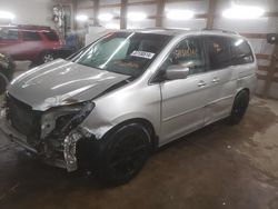 Salvage cars for sale at Pekin, IL auction: 2006 Honda Odyssey Touring