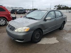 Salvage cars for sale from Copart Riverview, FL: 2004 Toyota Corolla CE