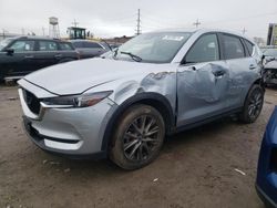 Salvage cars for sale at Chicago Heights, IL auction: 2021 Mazda CX-5 Grand Touring