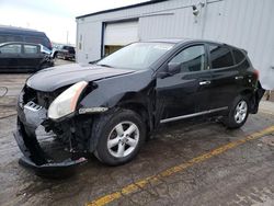 Salvage cars for sale from Copart Chicago Heights, IL: 2012 Nissan Rogue S