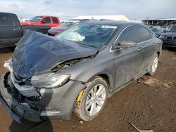 Chrysler 200 salvage cars for sale: 2015 Chrysler 200 Limited