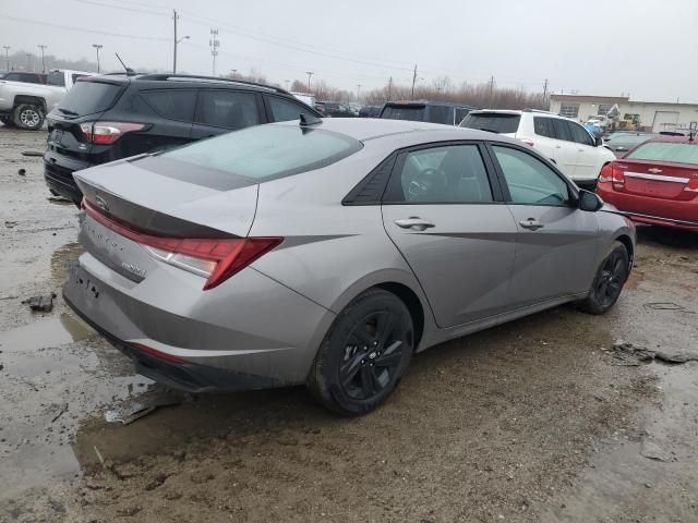 2023 Hyundai Elantra Blue