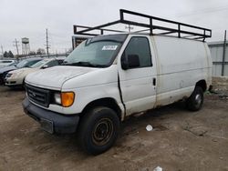 Salvage trucks for sale at Chicago Heights, IL auction: 2004 Ford Econoline E350 Super Duty Van