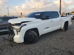 Toyota Tundra Crewmax sr salvage cars for sale: 2022 Toyota Tundra Crewmax SR