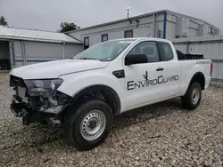 Salvage cars for sale at Prairie Grove, AR auction: 2022 Ford Ranger XL