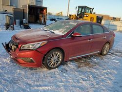 Vehiculos salvage en venta de Copart Bismarck, ND: 2015 Hyundai Sonata Sport