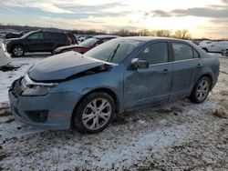 Salvage cars for sale from Copart Kansas City, KS: 2012 Ford Fusion SE