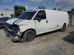 Chevrolet salvage cars for sale: 2015 Chevrolet Express G3500