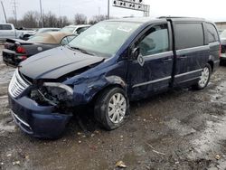 Salvage cars for sale at Columbus, OH auction: 2016 Chrysler Town & Country Touring