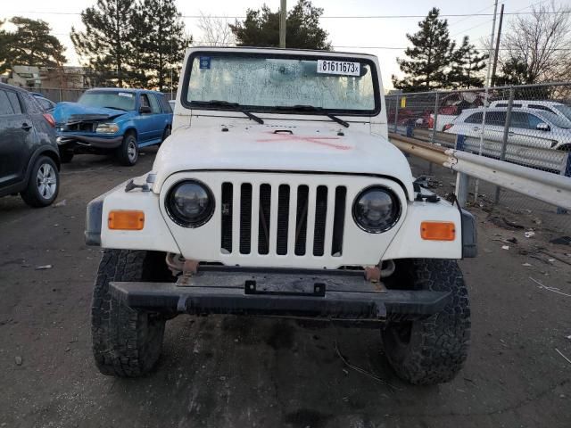 1998 Jeep Wrangler / TJ SE