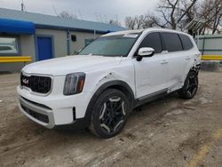 Salvage cars for sale from Copart Wichita, KS: 2024 KIA Telluride EX