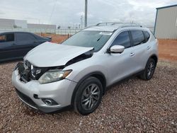 Vehiculos salvage en venta de Copart Phoenix, AZ: 2015 Nissan Rogue S