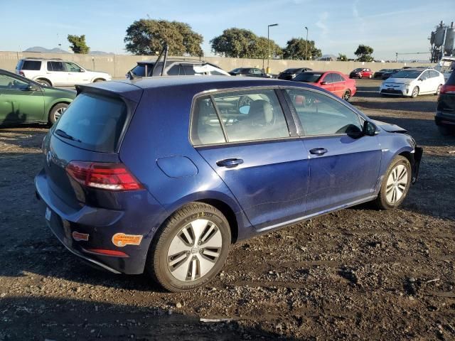 2019 Volkswagen E-GOLF SEL Premium