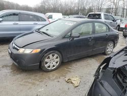 Salvage cars for sale from Copart North Billerica, MA: 2006 Honda Civic LX