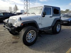 Jeep salvage cars for sale: 2013 Jeep Wrangler Sport