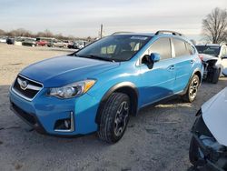 Salvage cars for sale from Copart Wichita, KS: 2016 Subaru Crosstrek Limited