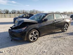 Salvage cars for sale from Copart New Braunfels, TX: 2023 Hyundai Elantra SEL