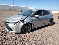 Salvage cars for sale from Copart Phoenix, AZ: 2019 Toyota Corolla SE